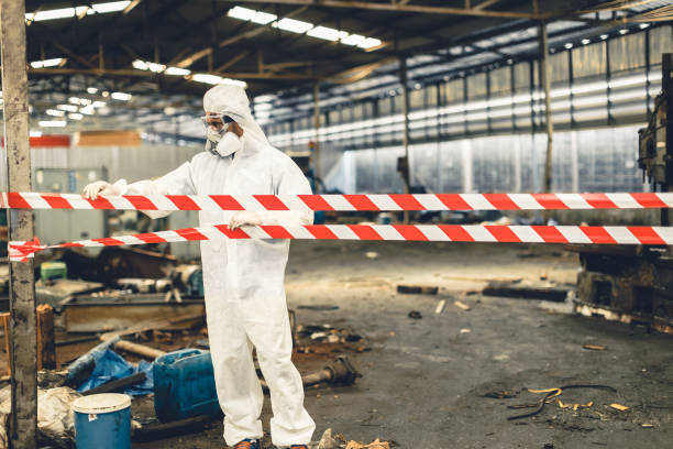 Professional Odor Removal technician working in Lone Tree, CO